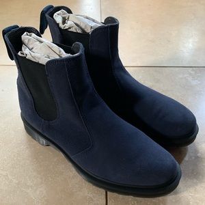Dr Martens 2976 Navy Blue Suede Chelsea boots size UK9 / US10